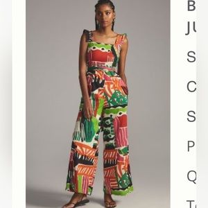 Anthropologie Bel Kazan Evie Jumpsuit - Medium NWT